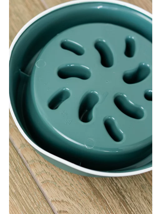 Stefanplast Миска для медленного кормления, 0,5 литра, зеленый, фото 6