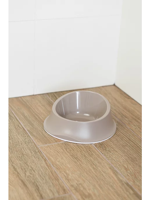 Stefanplast Миска для кошек пластиковая 0,65 литра, бежевый, фото 5