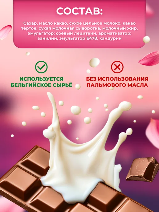 Время Шоколада Шоколадная цифра 8, бельгийский шоколад, вариант, фото 3