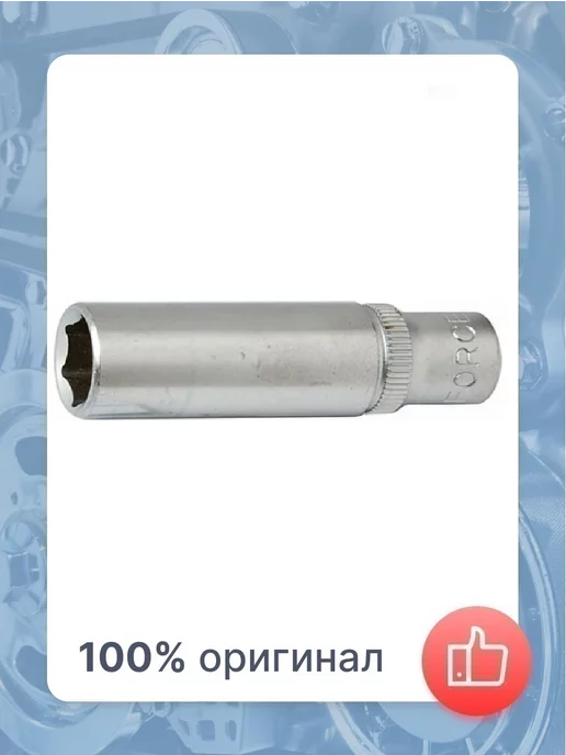 FORCE Головка 3 8 6-гранная длинная 12мм, 12мм