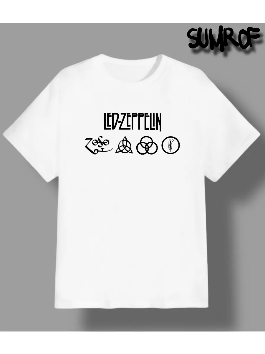Футболка группа Led Zeppelin Лед Зеппелин