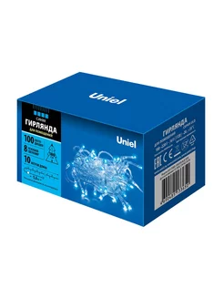 Гирлянда LED ULD-S1000-100/DTA BLUE IP20 10м 100 д (6шт) Uniel 200311166 купить за 2 514 ₽ в интернет-магазине Wildberries