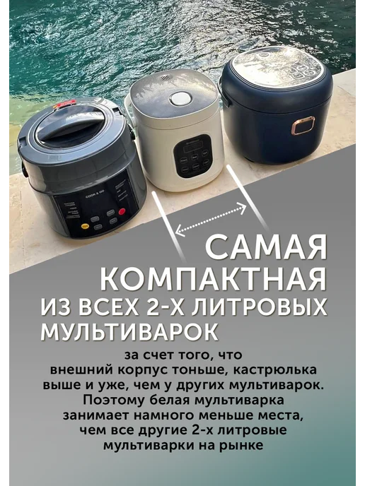 Фабрика Натуральных Продуктов Мультиварка для дома и авто 2 л 24 220В, 2 л, фото 3