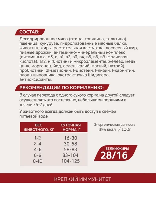 Сухой корм ЗООГУРМАН Supreme для собак, мелкие, телятина, 1,2 кг, фото 3