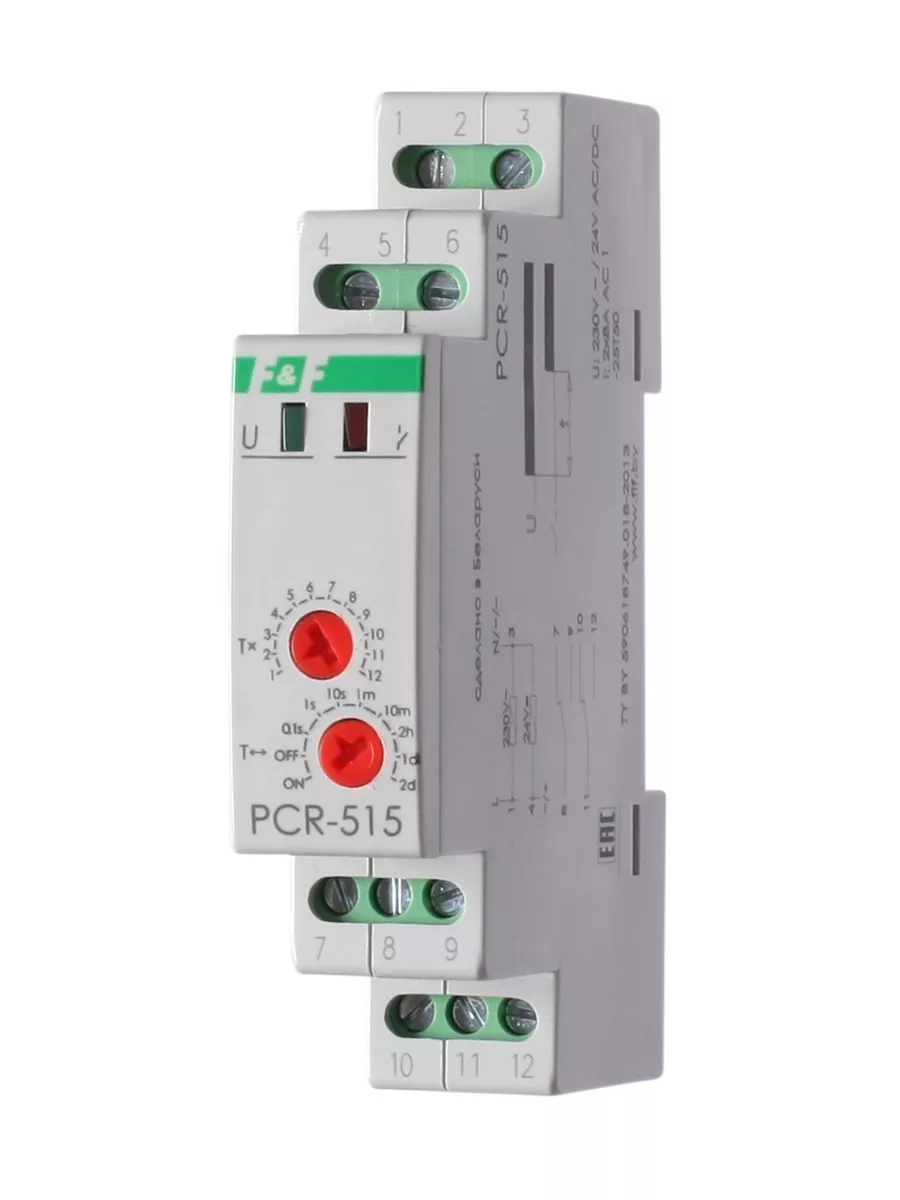 Реле времени F&F PCR-515 Евроавтоматика F&F 200338569 купить за 2 150 ₽ в  интернет-магазине Wildberries