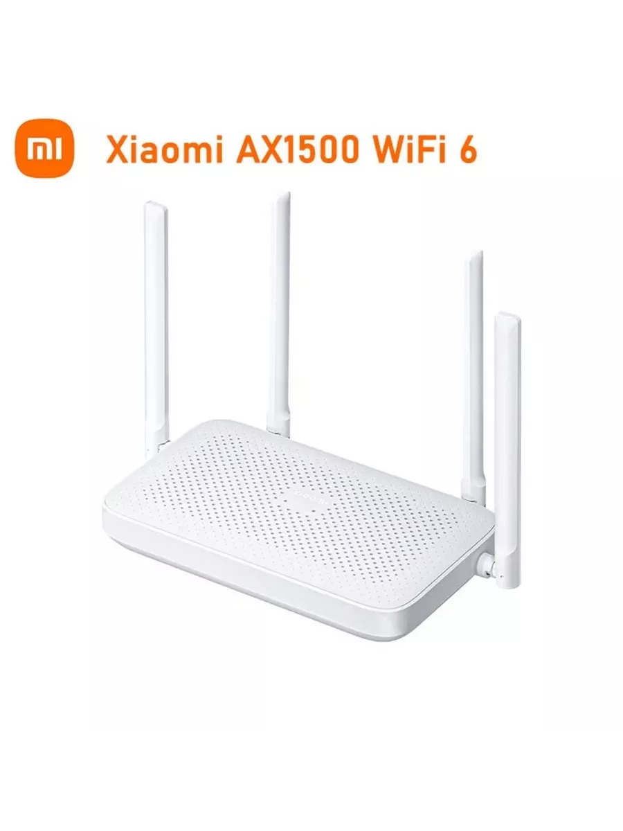 Роутер для интернета вай фай маршрутизатор AX1500 (RD 04) Xiaomi 200356006  купить в интернет-магазине Wildberries