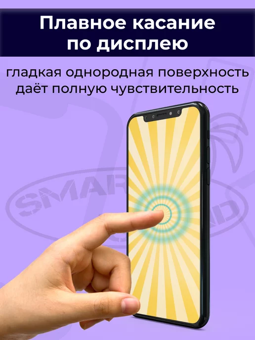 SMART iSLAND Гидрогелевая защитная плёнка для iPhone 11, черный, фото 3