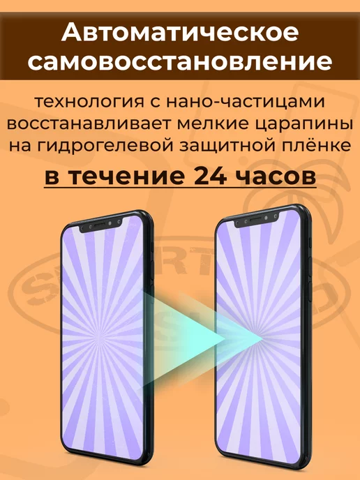 SMART iSLAND Гидрогелевая защитная плёнка для Huawei Nova Y91, белый, фото 5