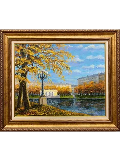 Картина маслом на холсте Prostokartina 200411457 купить за 20 025 ₽ в интернет‑магазине Wildberries