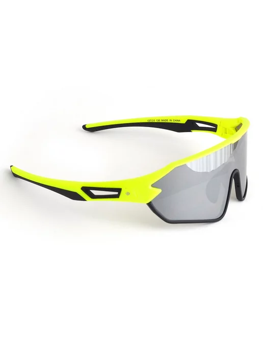 4KAAD Спортивные очки BEAT SPORT YELLOW SILVER G20121, серебристый