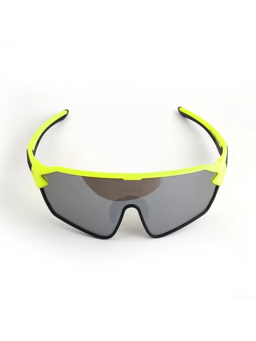 4KAAD Спортивные очки BEAT SPORT YELLOW SILVER G20121, серебристый, фото 2