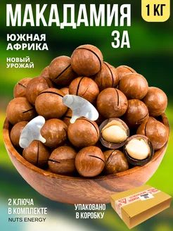 Макадамия орех в скорлупе 3А, 1 кг Nuts Energy 200426862 купить за 613 ₽ в интернет-магазине Wildberries