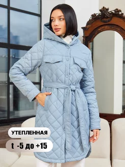 Стеганая куртка демисезонная пальто LIMI cloth 200480272 купить за 5 214 ₽ в интернет-магазине Wildberries