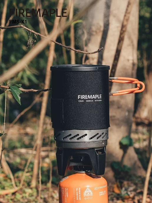 Fire-Maple FMS-X1 система приготовления пищи газовая горелка, черный, фото 6