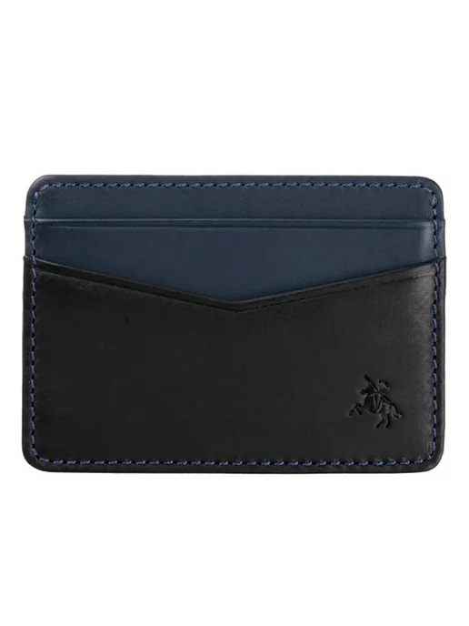 Visconti Real Leather Картхолдер из натуральной кожи VSL40, синий, фото 8