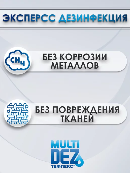 Тефлекс МультиДез спрей для дезинфекции поверхностей, 1 л, 1 л, фото 7