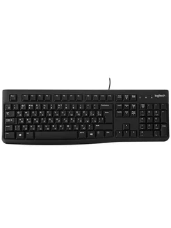 Клавиатура проводная USB K120 [920-002522] черная Logitech 200533310 купить за 1 178 ₽ в интернет-магазине Wildberries