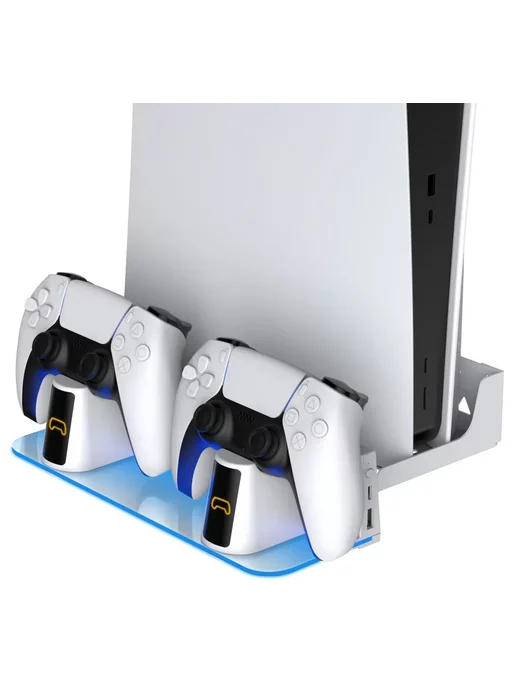 Volfox Зарядная станция на стену для PS5 и PS5 Slim Pro, белый, фото 5