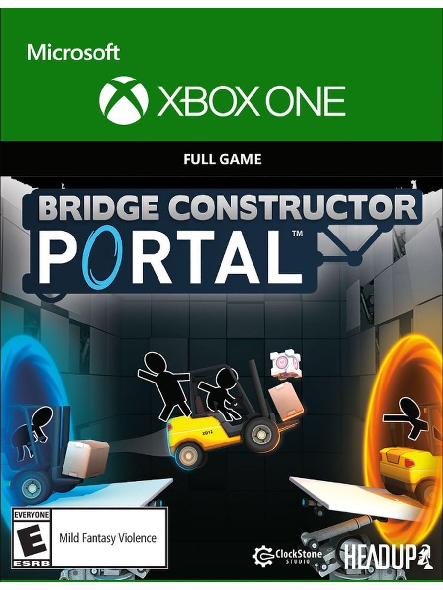 Игры bridge constructor portal. Bridge Constructor Portal. Bridge Constructor Portal обложка.