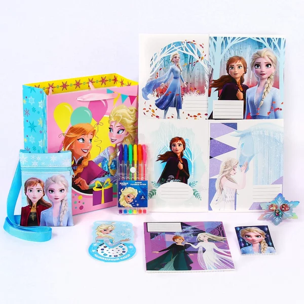 Подарочный набор в пакете холодное сердце