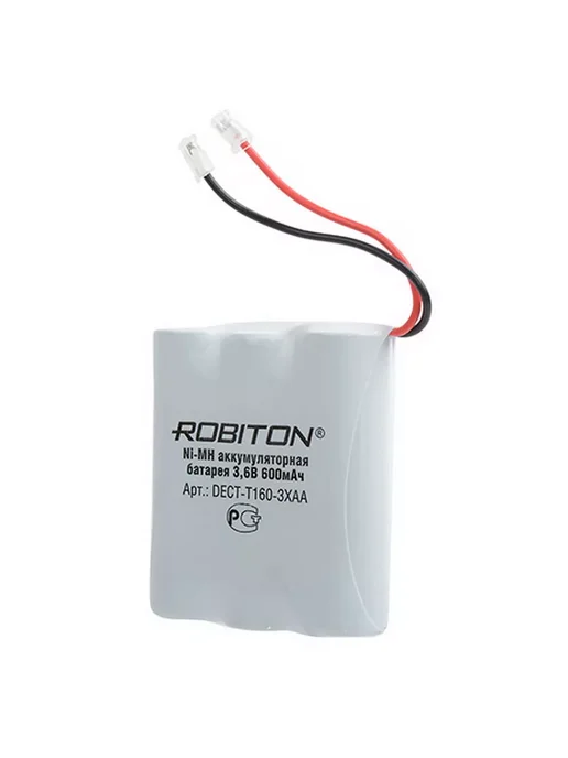 Robiton Батарея аккумуляторная DECT-T160-3XAA 1шт, 1 шт, фото 2
