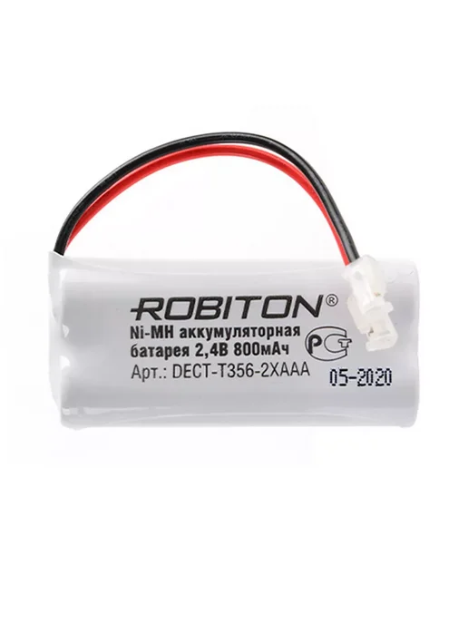Robiton Батарея аккумуляторная DECT-T356-2XAAA 1шт, 1 шт