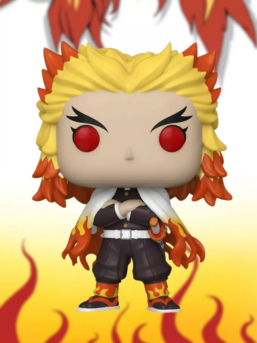 Фигурка Funko POP! Demon Slayer - Кеджуро Ренгоку 1308 200583044 купить в  интернет-магазине Wildberries