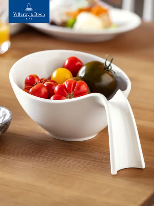 Villeroy & Boch Салатник с ручкой 600 мл, Flow, 600 мл
