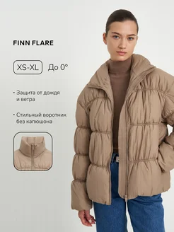 Куртка синтепух без меха Finn Flare 200584613 купить за 8 424 ₽ в интернет-магазине Wildberries