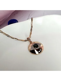 Кулон-амулет от сглаза с цепочкой xuping jewelry 200602719 купить за 1 537 ₽ в интернет‑магазине Wildberries
