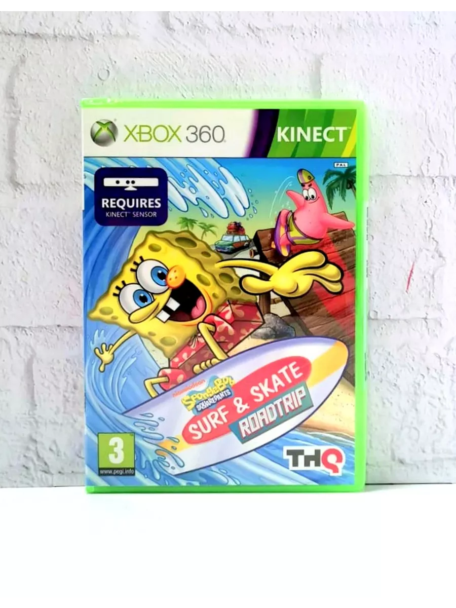 SpongeBob SquarePants Surf & Skate RoadTrip Xbox 360 Братья По Игре  200610204 купить за 5 715 ₽ в интернет-магазине Wildberries