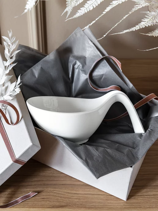Villeroy & Boch Салатник с ручкой 600 мл, Flow, 450 мл, фото 3