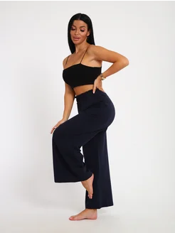 Брюки-кюлоты домашние New Life jersey 200615759 купить за 929 ₽ в интернет‑магазине Wildberries