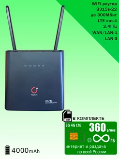 WiFi роутер AX9 black, безлимитный интернет за 360р Olax 200616280 купить за 7 157 ₽ в интернет-магазине Wildberries