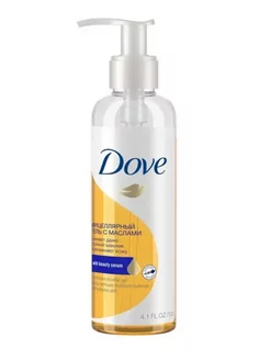 Мицеллярный гель с маслами 120 мл DOVE 200624622 купить за 442 ₽ в интернет-магазине Wildberries