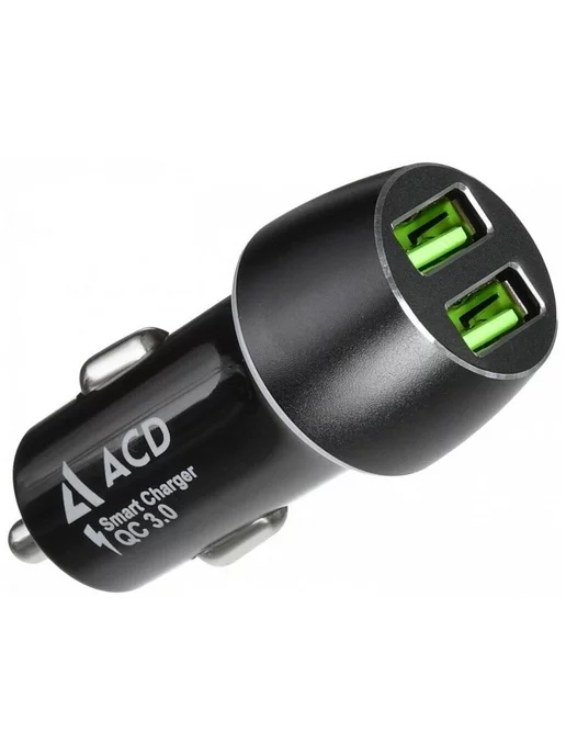 ACD Автомобильное зарядное устройство С362Q-V1B, 36Вт, 36 Вт