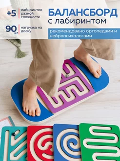 Балансборд 5 блоков нейротренажер развивающие игры для ног BabyGames 200683982 купить за 1 983 ₽ в интернет-магазине Wildberries