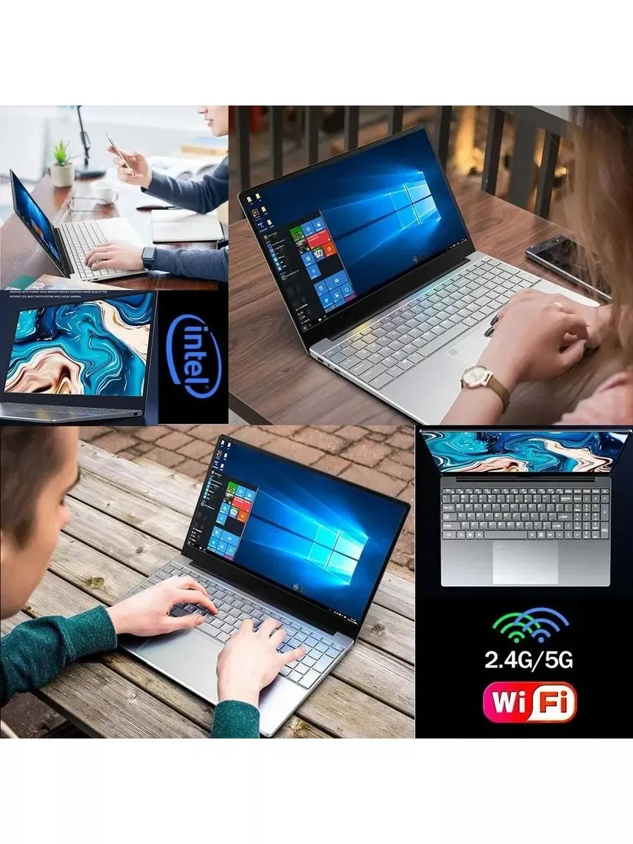 Ноутбук 12 + 512 ГБ Intel Celeron J4125 15,6 дюйма W10 Pro Bobarry  200685755 купить за 19 162 ₽ в интернет-магазине Wildberries