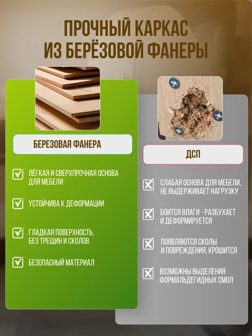 МеГост Кресло качалка взрослое, бежевый, фото 8