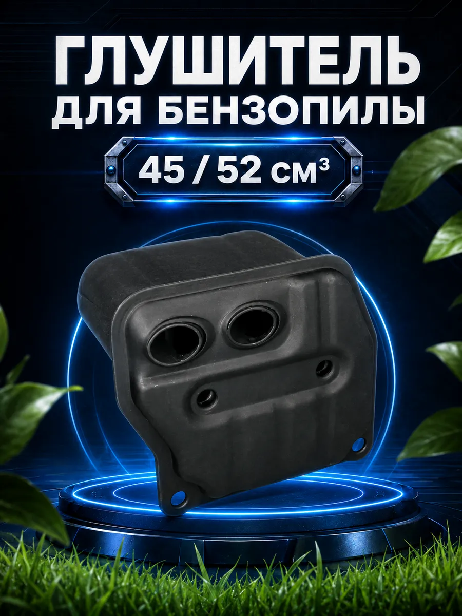 Глушитель для бензопил 45 52