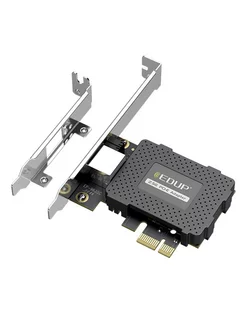 2.5Gbps PCI-E сетевая карта EDUP EP-9635C (Realtek RTL8125) LA FLARE 200740364 купить за 1 077 ₽ в интернет-магазине Wildberries