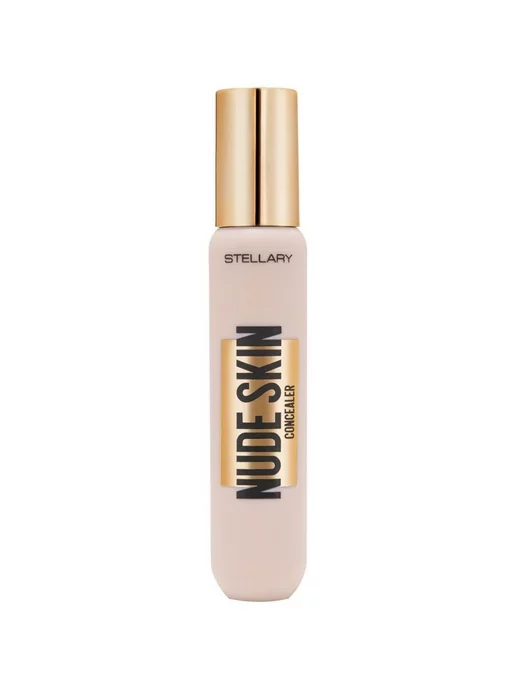 Stellary Консилер для лица кремовый Nude skin с витамином Е 02, бежевый, фото 8