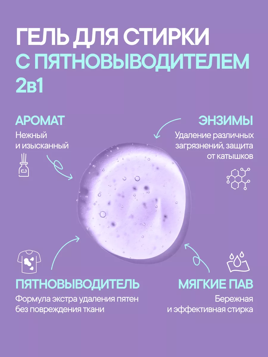 Гель для стирки 5 литров с ароматом стиральный порошок LABERY 200850212  купить за 684 ₽ в интернет-магазине Wildberries