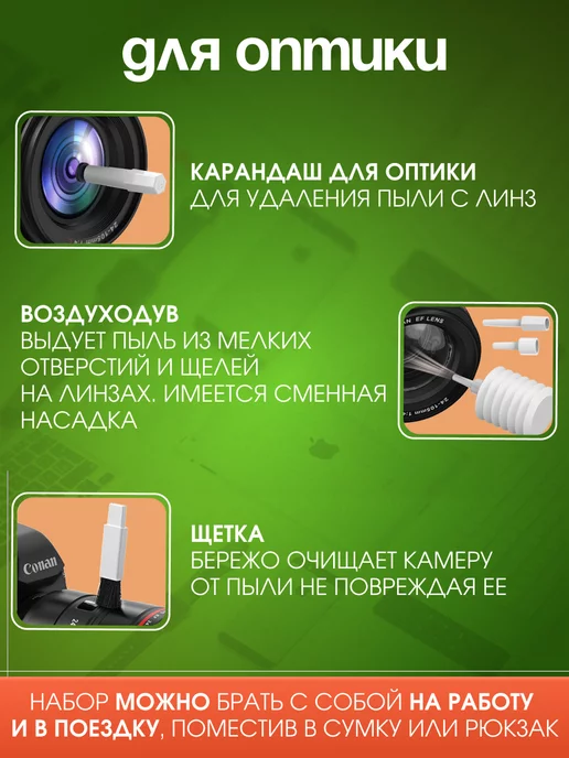 TOVVA Универсальный набор для чистки гаджетов и телефонов 21 в 1, вариант, фото 6