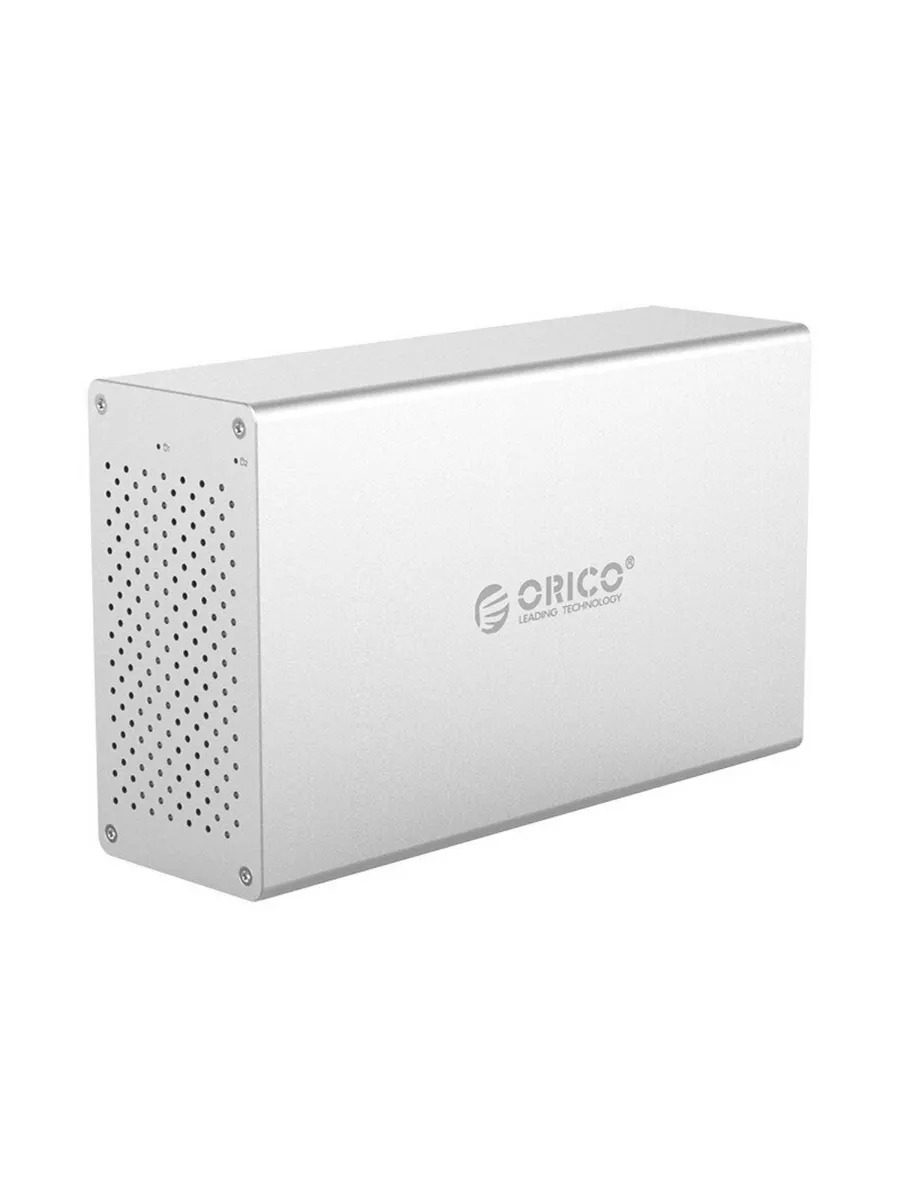 Док-станция для 3.5" HDD/SSD на 2 диска (ORICO-WS200RC3-SV)