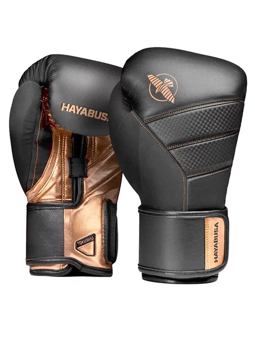 Hayabusa Перчатки T3 Black Gold, черный, фото 2