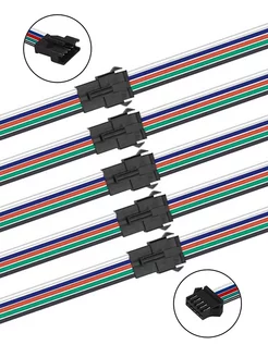 Разъем JST SM 5-pin пятиконтактный с проводом MAKTOOLS 200999931 купить за 379 ₽ в интернет-магазине Wildberries