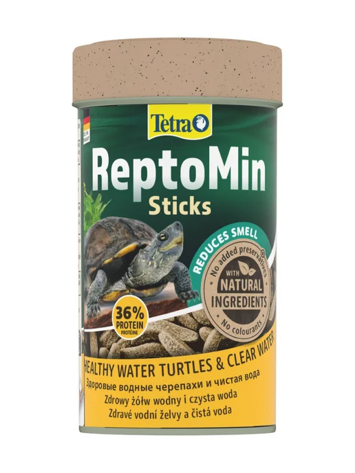 TETRA Корм для водных черепах ReptoMin 100 мл, 100 мл