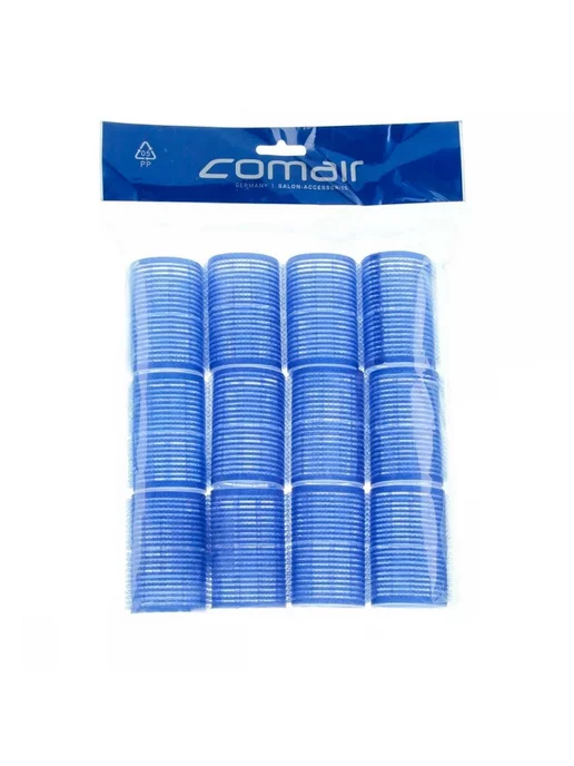 Comair Бигуди-липучки Jumbo 40 мм 12 штук 3011890, синий, фото 3