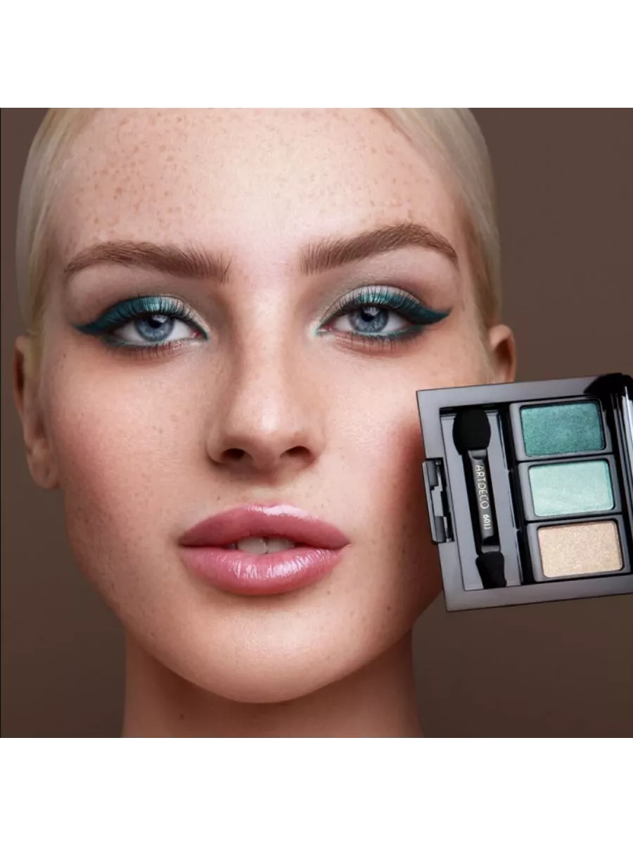 Тени для век перламутровые Eyeshadow Pearl 08г: 51 Green Jewel Тени для век перламутровые Eyeshadow Pearl 08г: 51 Green Jewel
